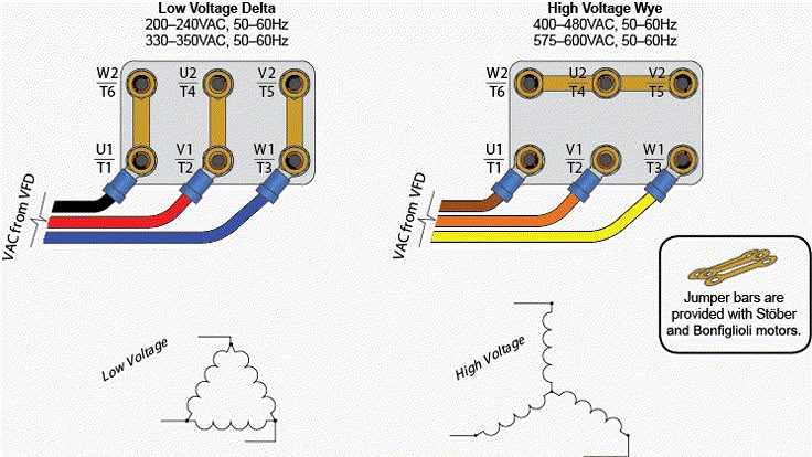 wye delta wiring diagram