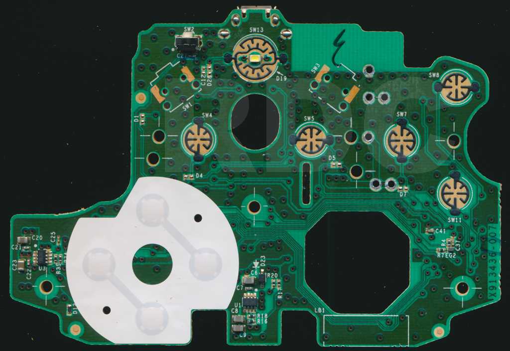x button on xbox one schematic diagram