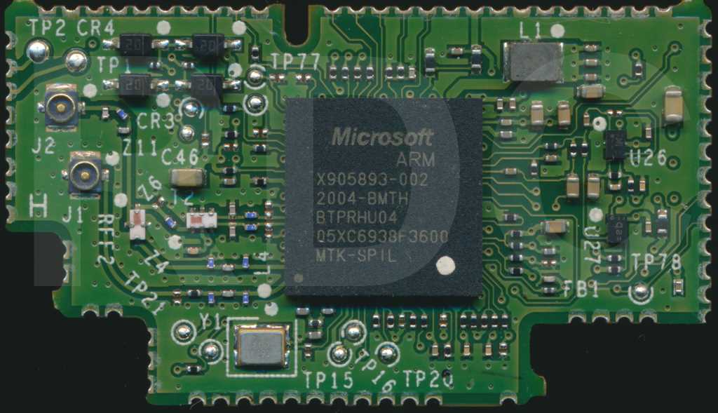 xbox one s controller circuit board diagram