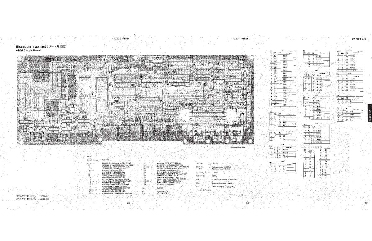 yamaha dx7 schematic diagram