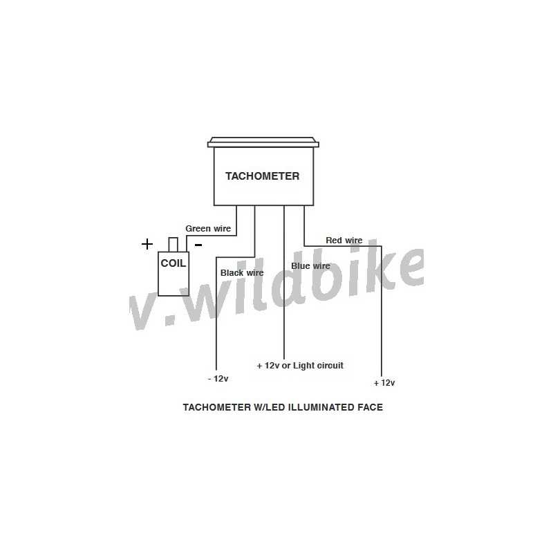 yamaha tachometer wiring diagram