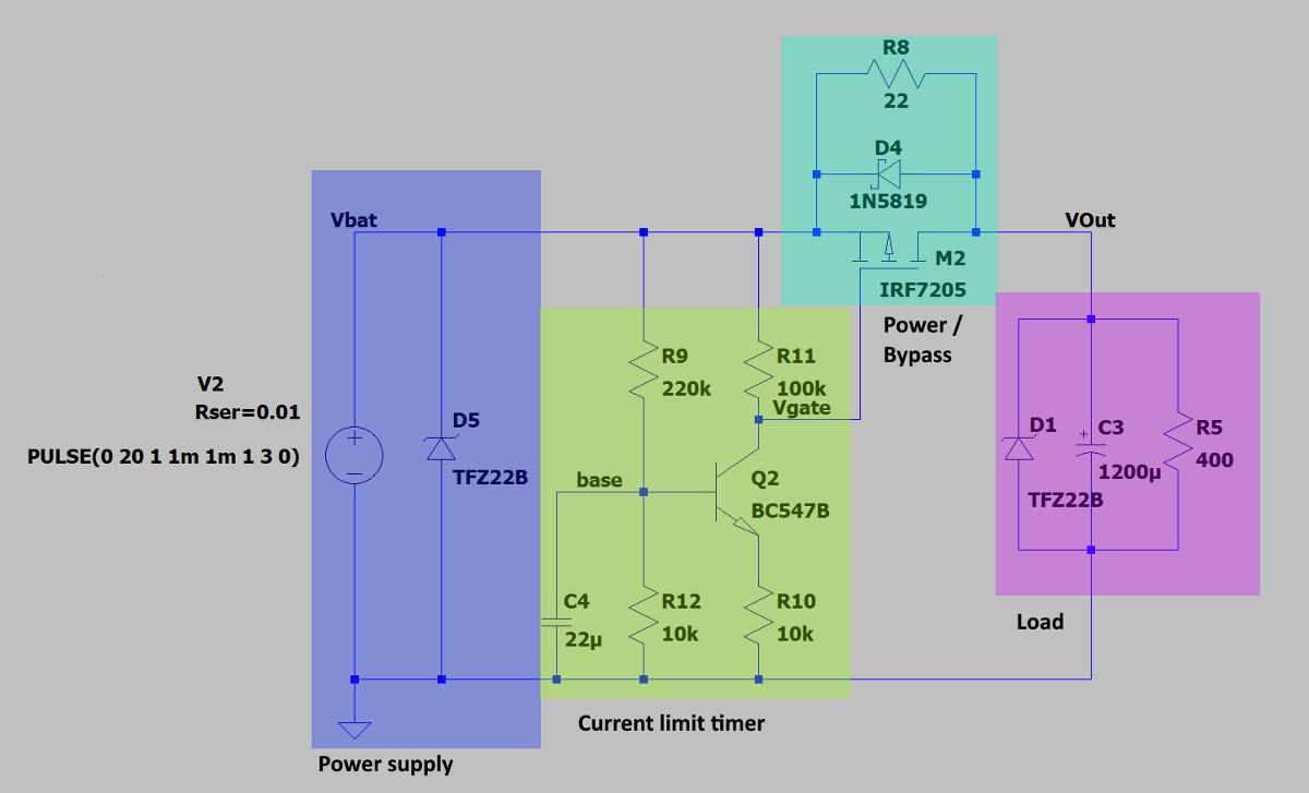 ac current limiter circuit diagram