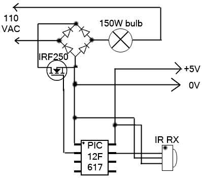 ac dimmer circuit diagram