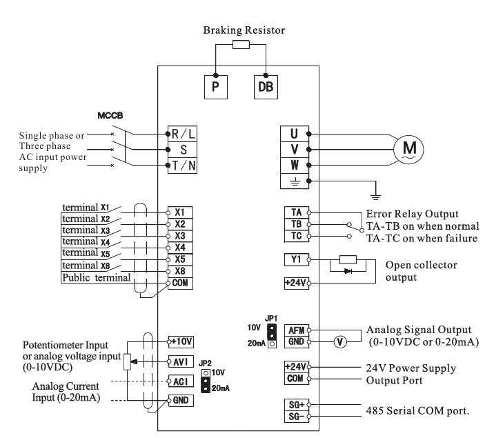 ac drive circuit diagram