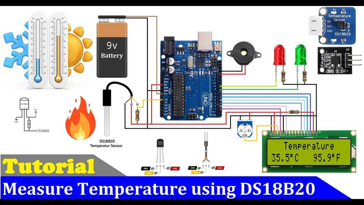 temperature sensor arduino circuit diagram