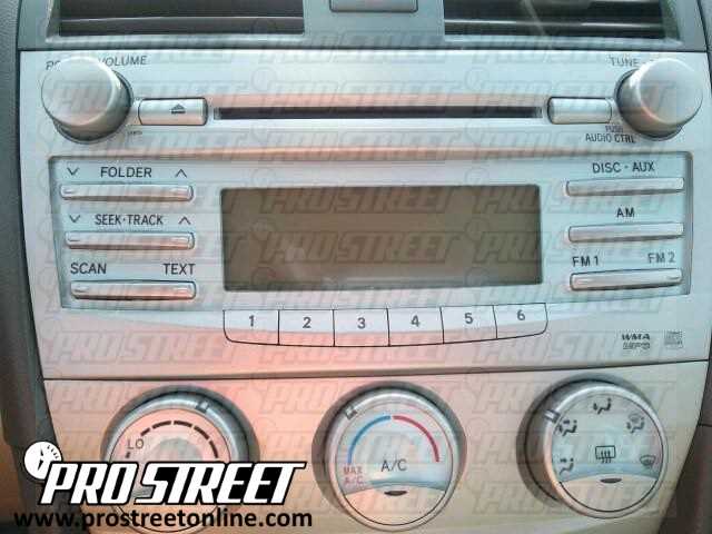 2006 toyota camry stereo wiring diagram