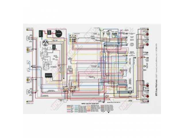 1971 ford mustang wiring diagram