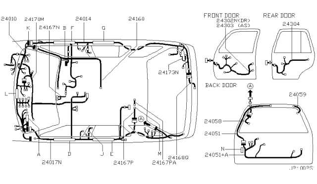 2002 nissan pathfinder stereo wiring diagram