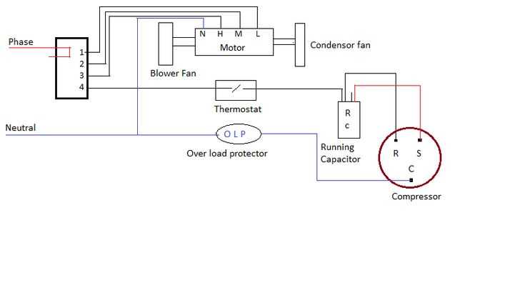 aircon thermostat wiring diagram