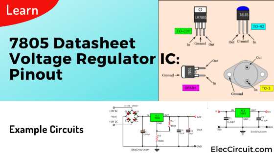 lm7805 circuit diagram