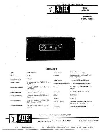 altec lansing acs160 schematic diagram