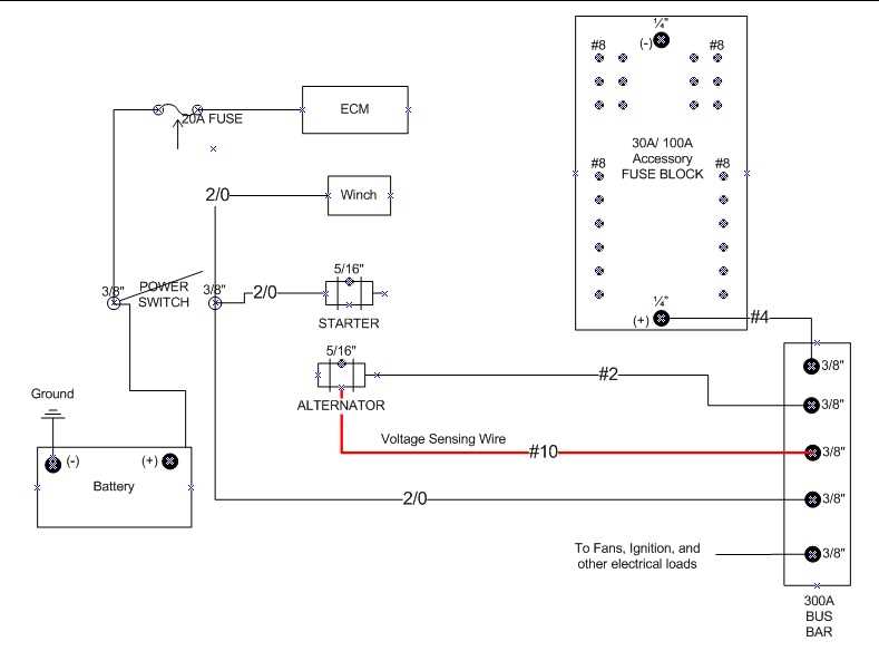 alternator wiring diagram gm