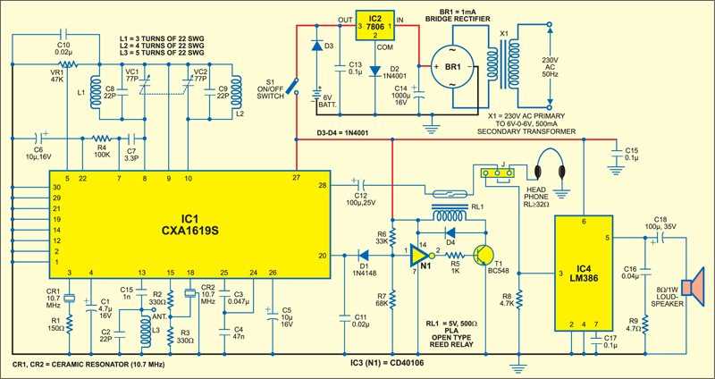 am fm receiver circuit diagram am fm receiver circuit diagram