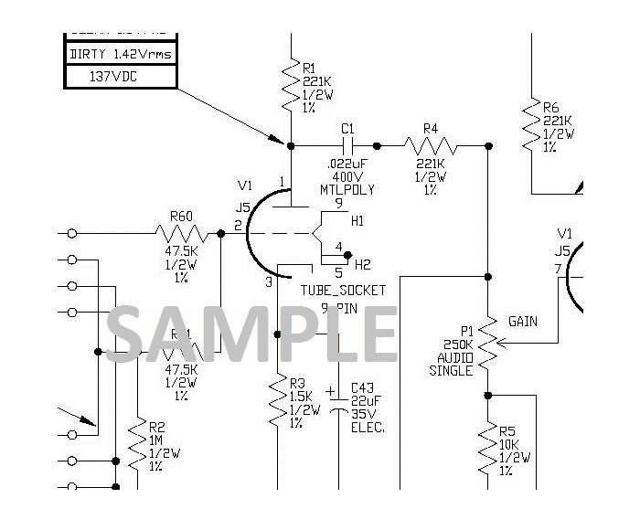 ampeg svt schematic diagram