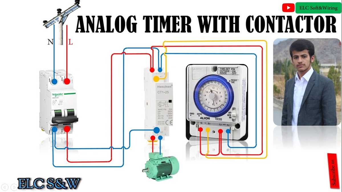 analog timer circuit diagram