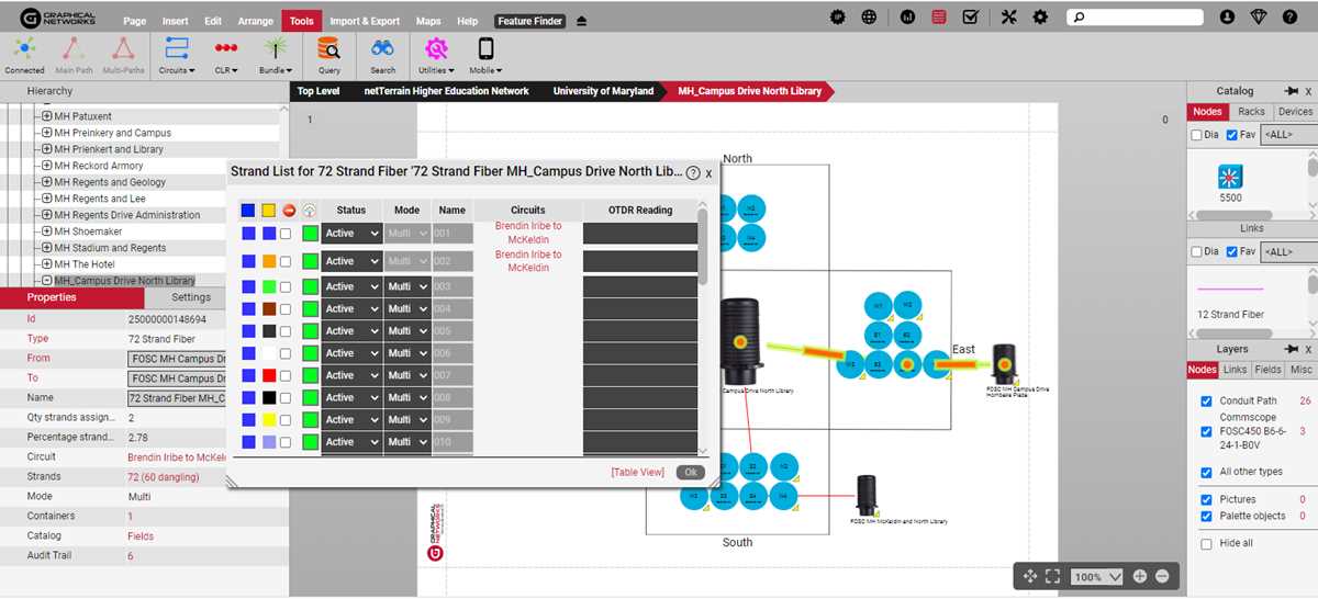 arcgis fiber optic schematic diagram