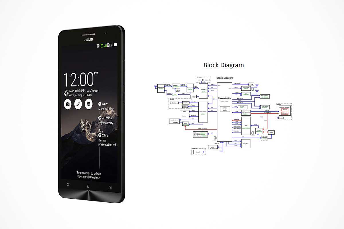 asus mobile schematic diagram