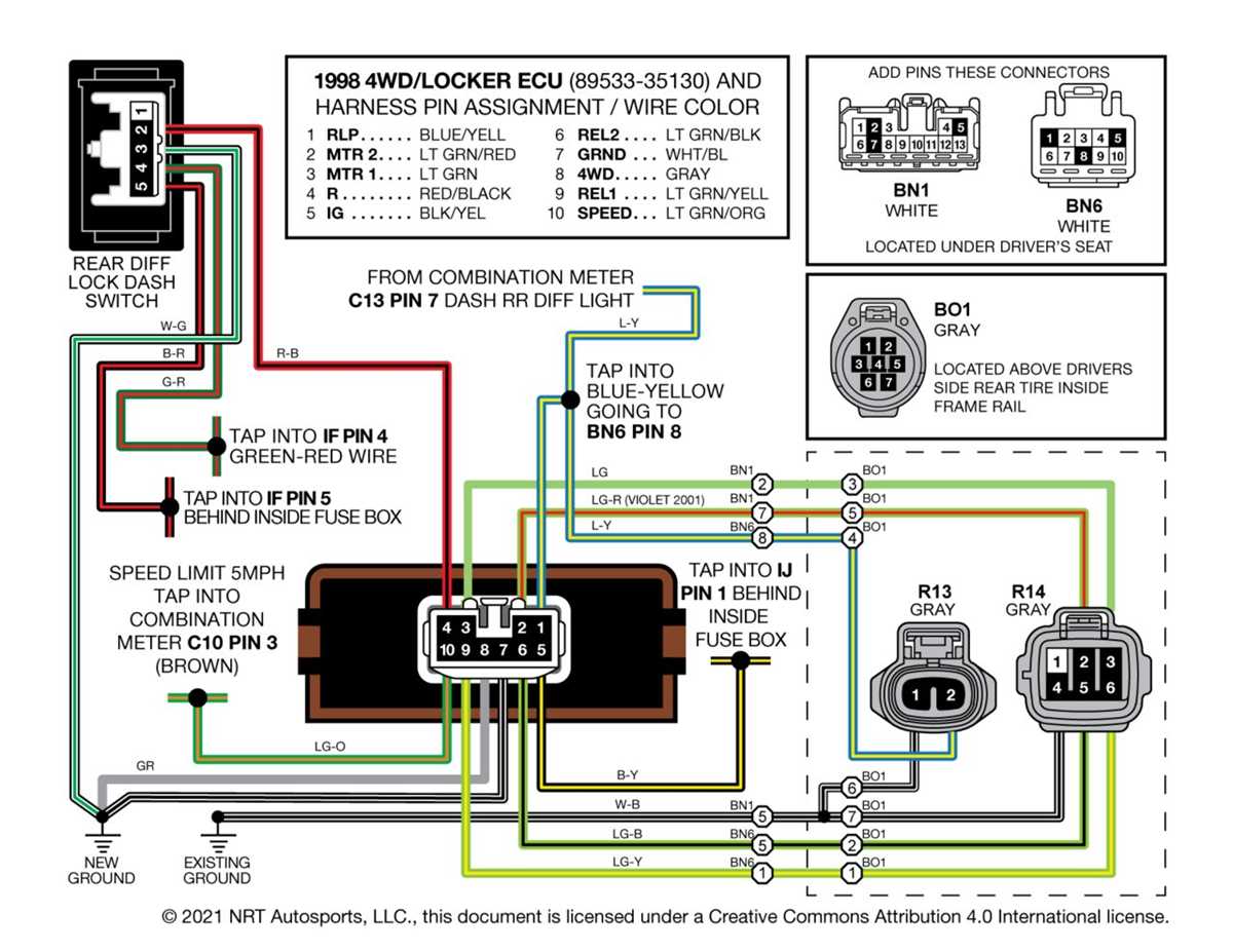 1998 toyota tacoma stereo wiring diagram