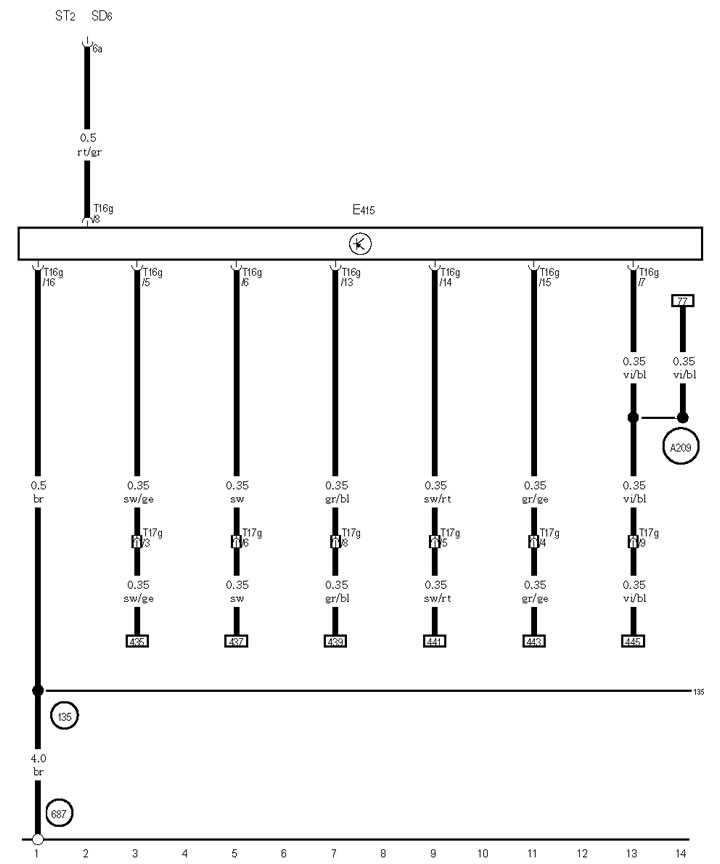 audi a4 schematic diagram