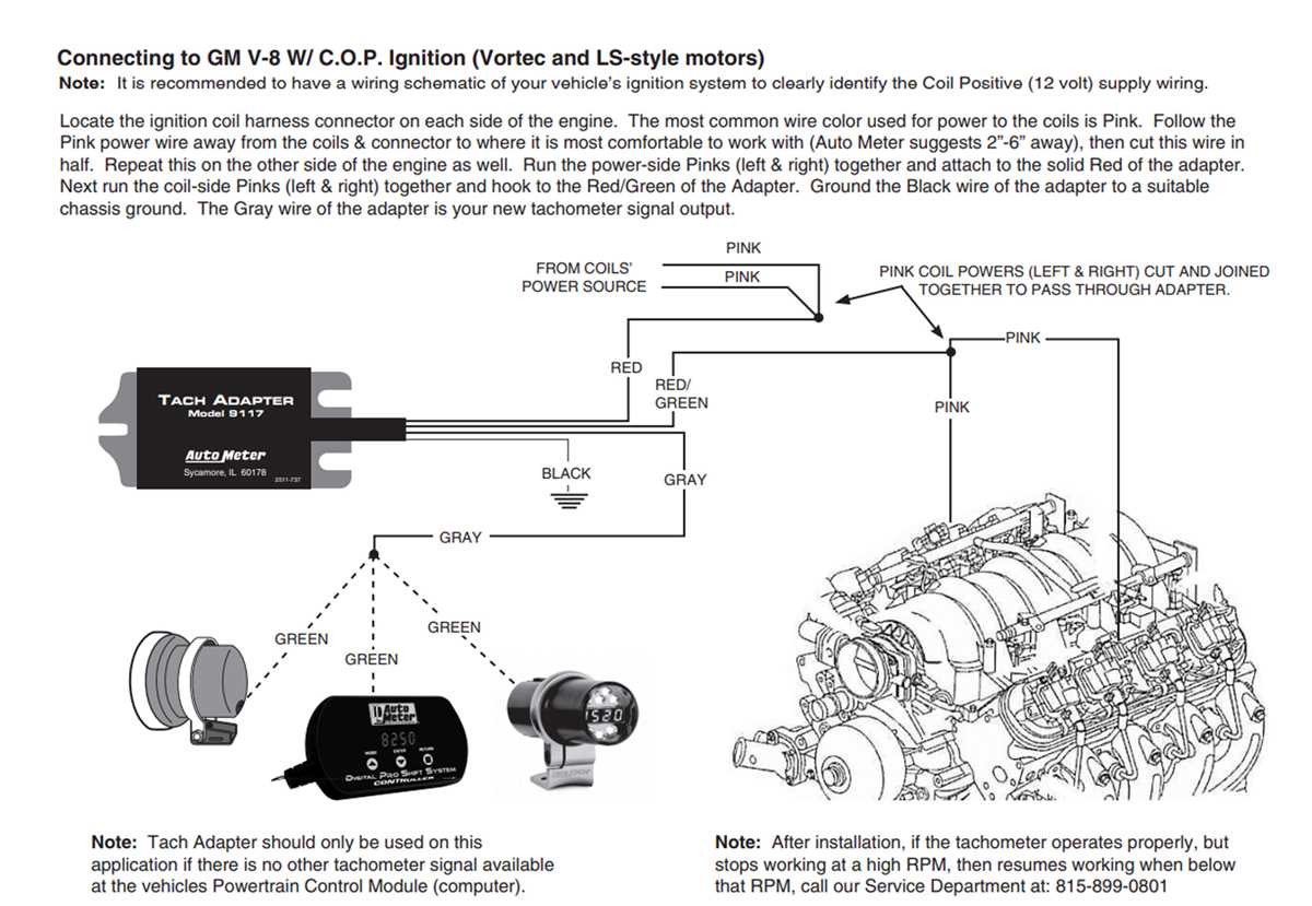 autometer tach wiring diagram