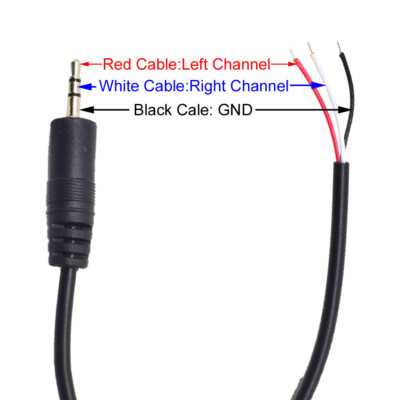 aux cable wiring diagram