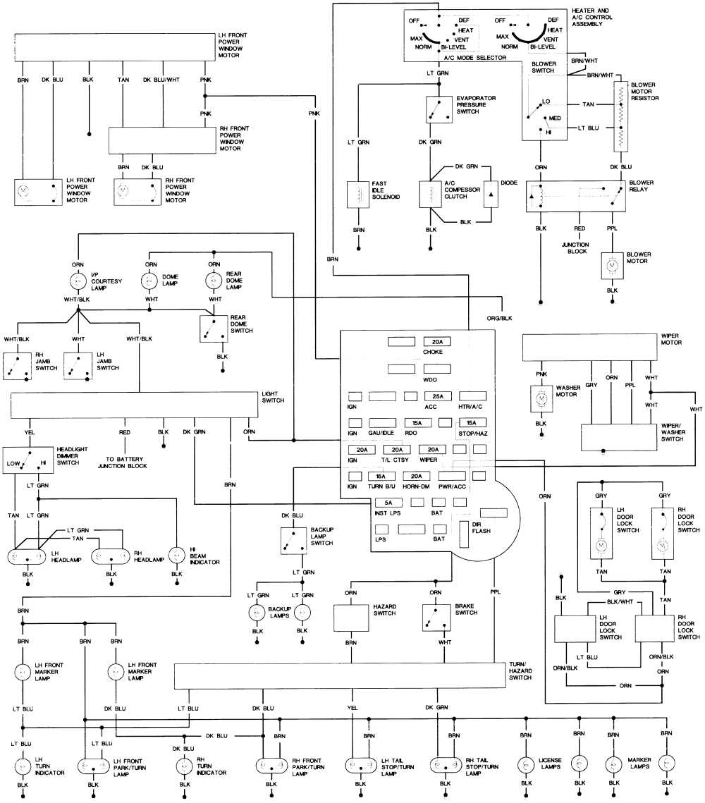 wiring diagram for cars free