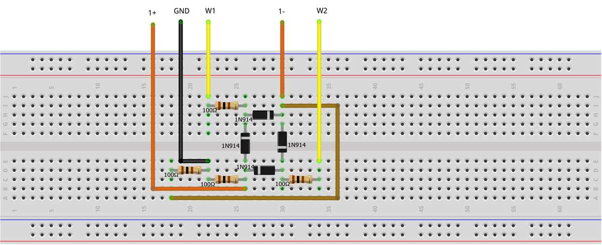 balanced modulator circuit diagram