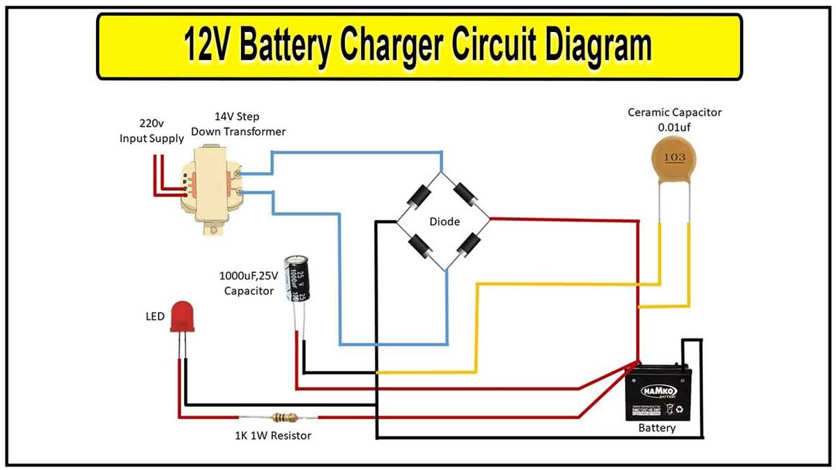 battery charger circuit diagram