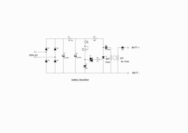 battery desulfator circuit diagram battery desulfator circuit diagram