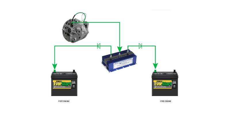 battery isolator schematic diagram