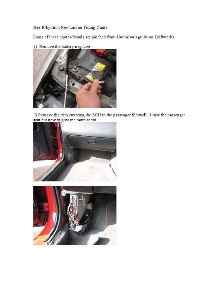 bee r rev limiter wiring diagram