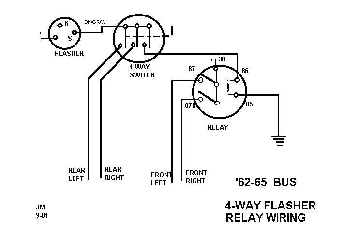 flasher relay wiring diagram