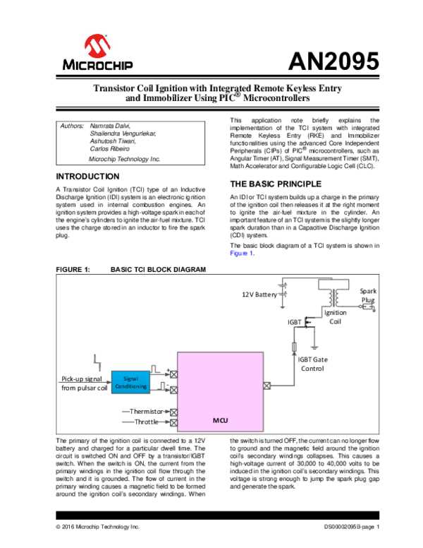 tci ignition circuit diagram