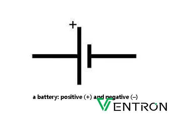 led circuit diagram positive negative