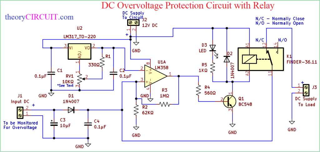 12 volt smps circuit diagram