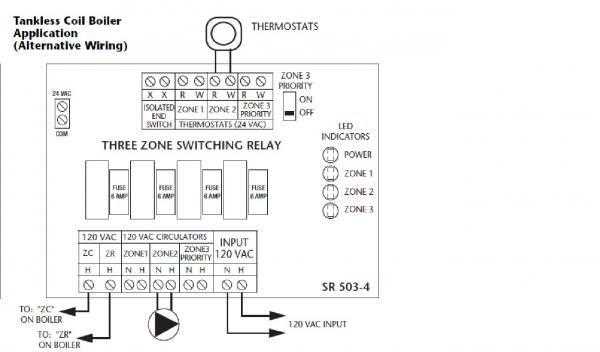 taco switching relay wiring diagram
