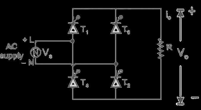 silicon controlled rectifier circuit diagram