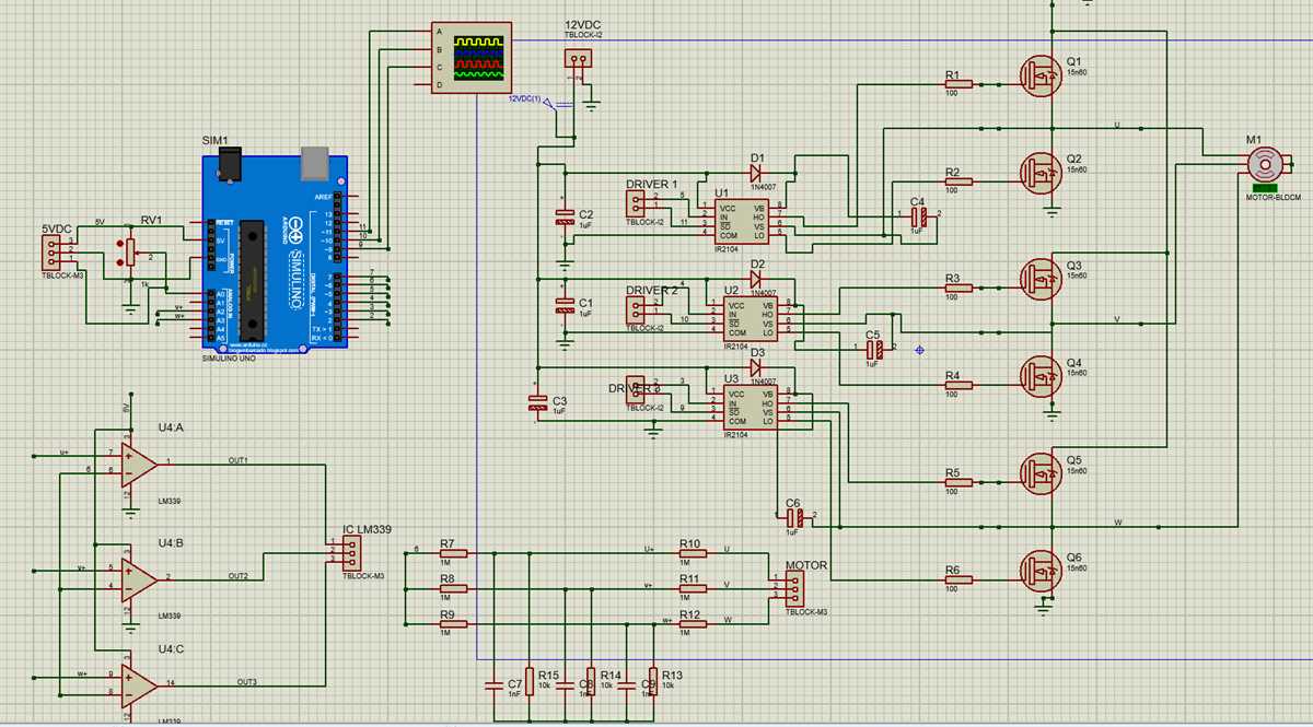 bldc circuit diagram