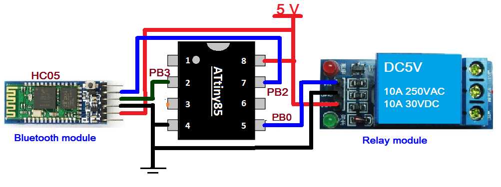 bluetooth device circuit diagram