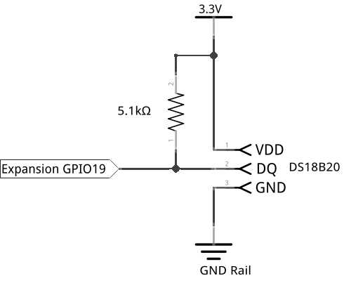 1 wire temp sensor wiring diagram