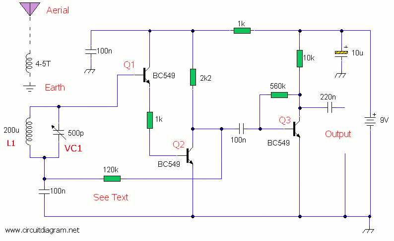 am sw fm radio schematic diagram