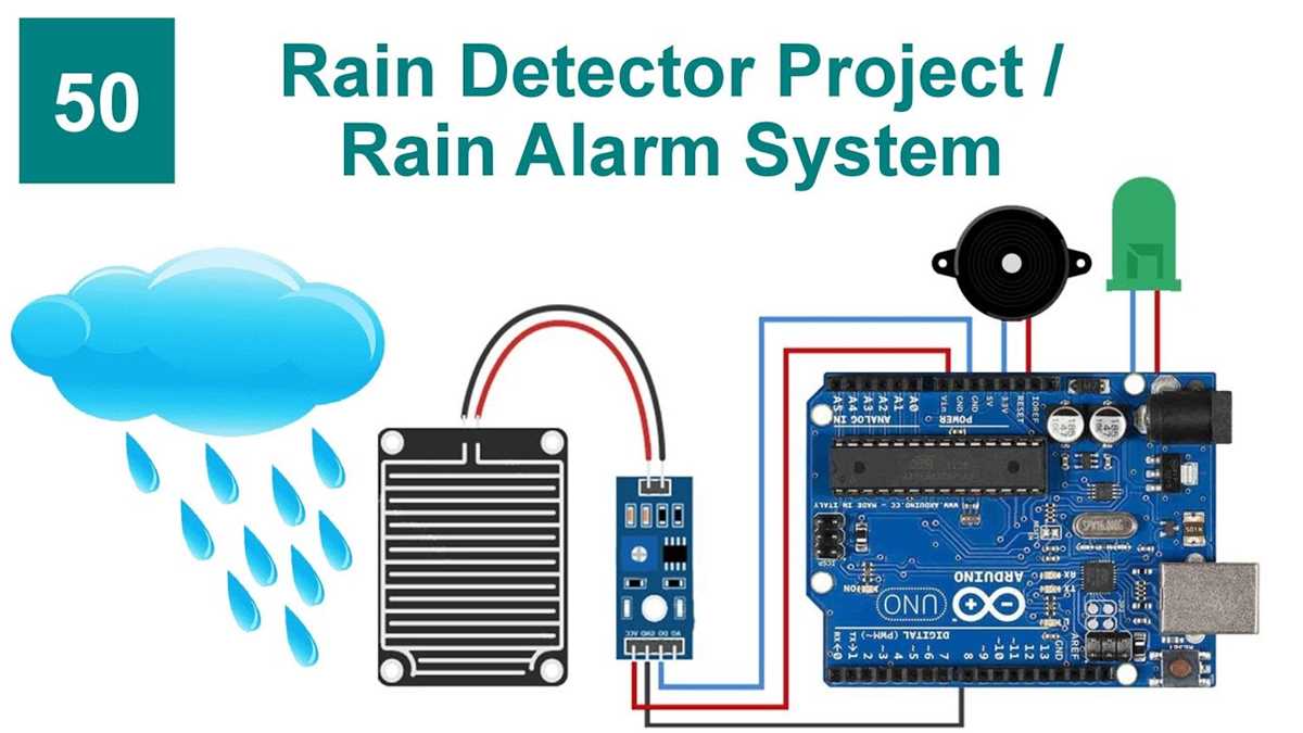 rain detector circuit diagram