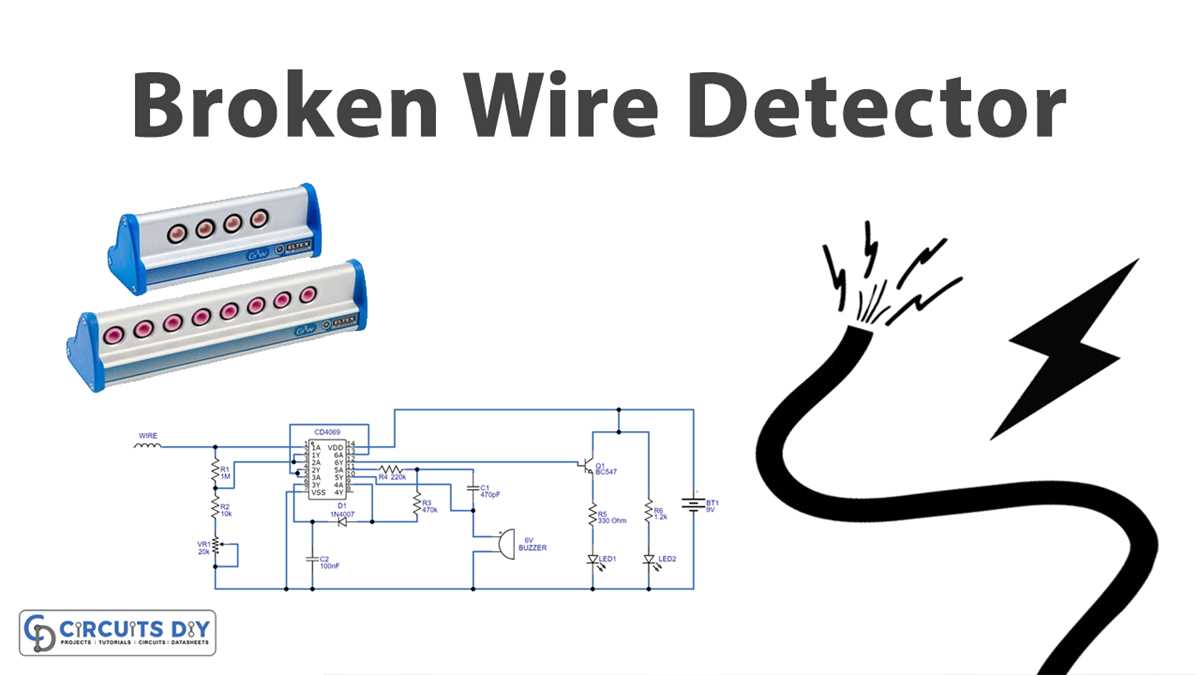 broken circuit diagram