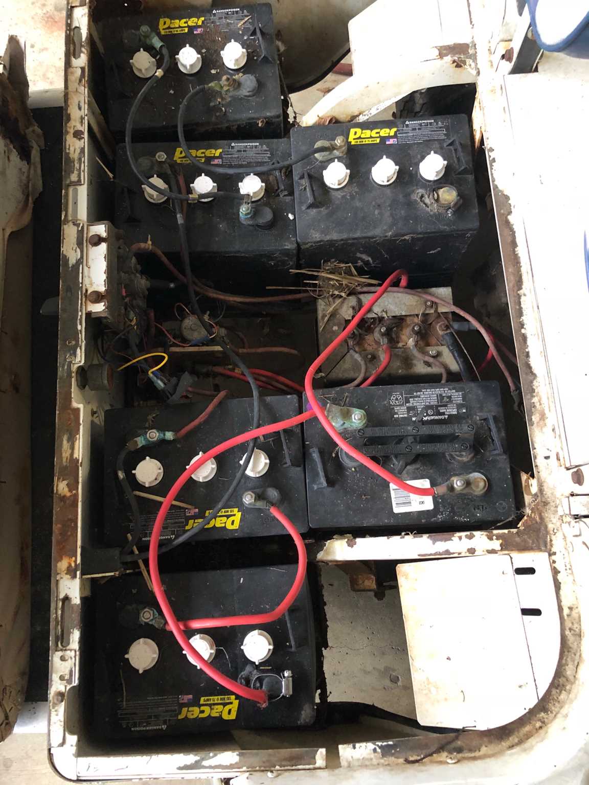 battery wiring diagram for ezgo golf cart