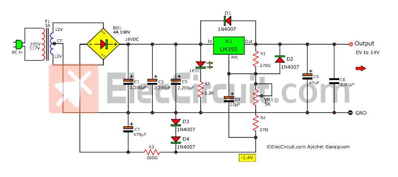 building power schematic diagram circuit
