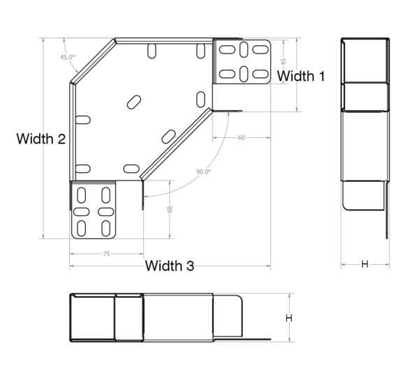 cable tray schematic diagram