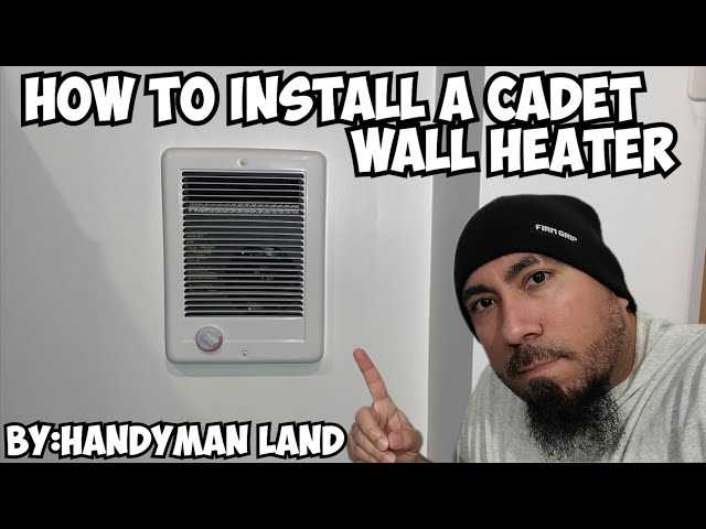 cadet wall heater wiring diagram