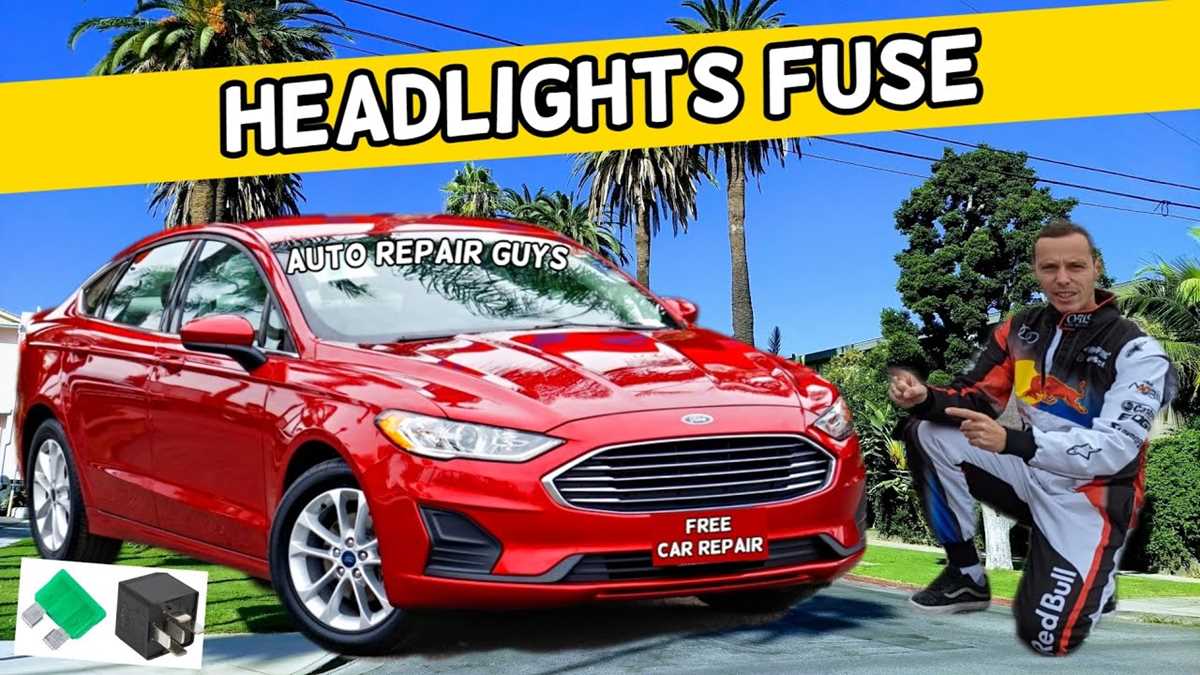 2014 ford fusion headlight wiring diagram