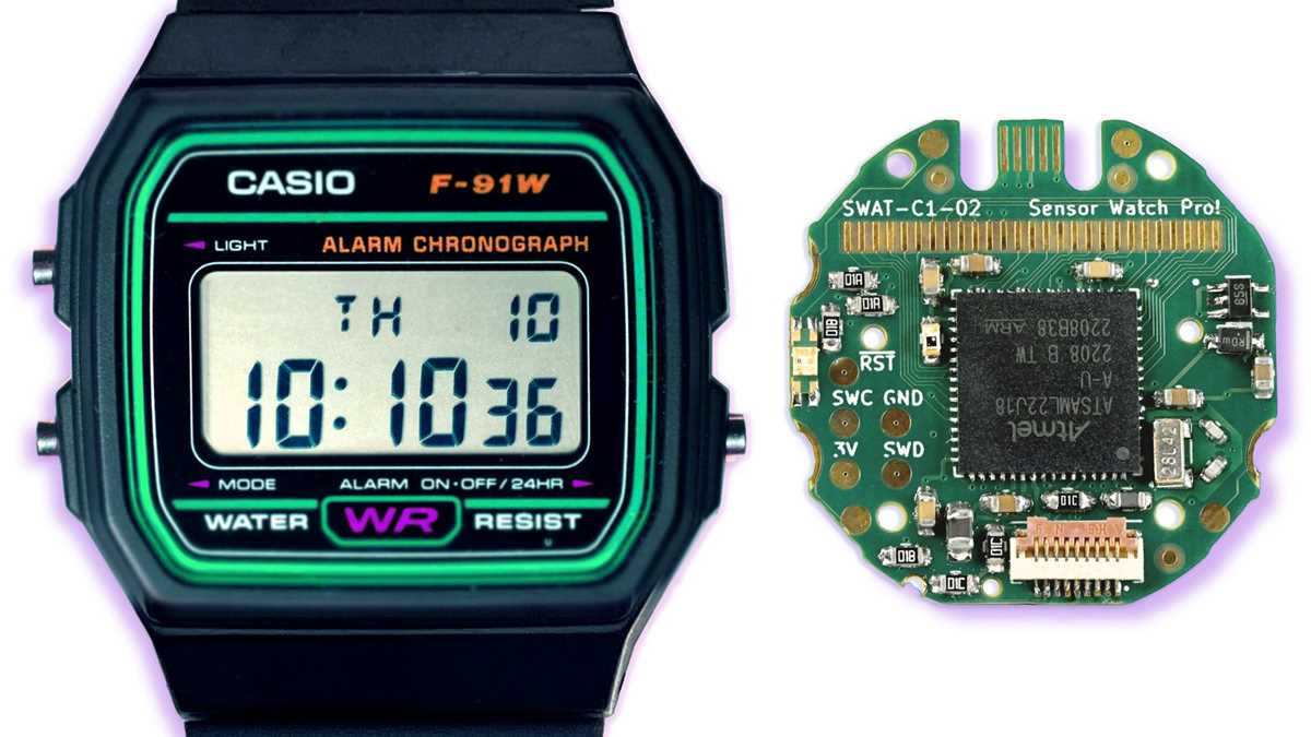 casio f91w circuit diagram