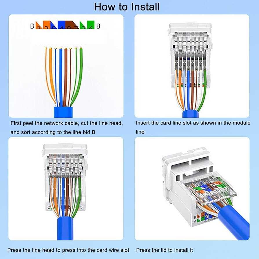 cat 5 wiring diagram wall jack